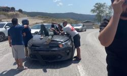 Motosikletle otomobil çarpıştı: 1 yaralı