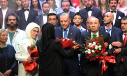 Cumhurbaşkanı Erdoğan, "En Uzun Gece" destanının ilk temsiline katıldı