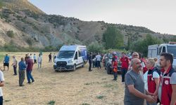 Eskişehir'de iki çocuğun boğulduğu nehirde çok sayıda ekip çalışmalara katıldı