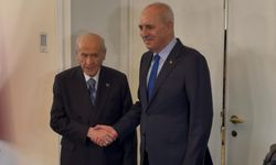 MHP lideri Bahçeli, TBMM Başkanı Kurtulmuş ile görüştü