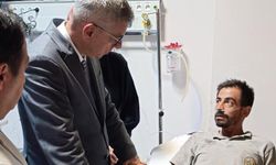 Bakan Memişoğlu'ndan Eskişehir'deki yangında yaralananlara ziyaret