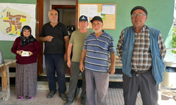 Eskişehir'de köylüler yangın için seferber oldu