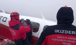 Sivrihisar’dan havalanıp Rize’ye giderken düşen uçağın enkazı bulundu