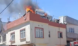 Odunluk yangını paniğe neden oldu