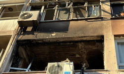 Apartmanda yangın paniği