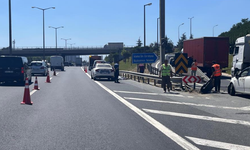 Otoyolda araçla motosiklet kaza yaptı: 1 ölü