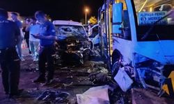 Rize’de minibüs ile hafif ticari araç çarpıştı: 10 yaralı