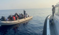 Bodrum açıklarında 37 düzensiz göçmen kurtarıldı