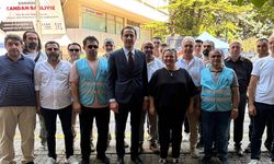 Anahtar Parti Tepebaşı’ndan aşure ikramı