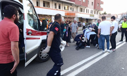 Koşarak karşıya geçen yaşlı kadına kamyonet çarptı