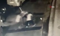 Küçükçekmece’de döner bıçaklı dehşet kamerada