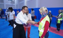 Tepebaşı’nda kadın personele savunma teknikleri öğretiliyor