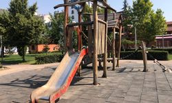 Eskişehir'in merkezindeki park bakımsız kaldı