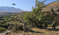 Kaybolan koyunları jandarma dronla buldu