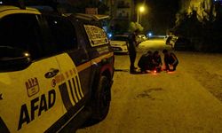 Dağdan atılan işaret fişeği ekipleri alarma geçirdi