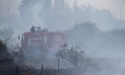 Kampüs yakınlarındaki yangın korkuttu