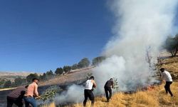 Yangına müdahale eden 7 işçi dumandan etkilendi