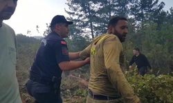 Yangında alevlerin arasında kalmaktan kurtulan işçi, arkadaşlarını göremeyince büyük panik yaşadı