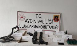Bir işletmenin ek binasında uyuşturucu ve av tüfekleri ele geçirildi