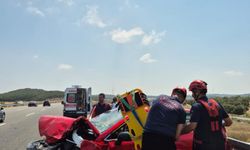 Otoyolda zincirleme trafik kazası: 8 yaralı