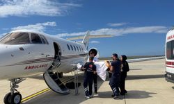 Ambulans uçak 22 yaşındaki hasta için havalandı