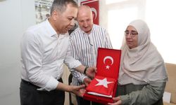 Bakan Yerlikaya’dan şehit Ahmet Doğan’ın Denizli’deki baba ocağına ziyaret