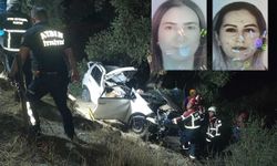 Otomobil zeytin bahçesine uçtu: 2 kadın hayatını haybetti