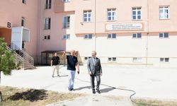 Müdür Aydın, yeni eğitim-öğretim yılına yönelik hazırlık çalışmalarını inceledi