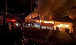 Zonguldak’ta alevler geceyi aydınlattı: 4 ev 1 yeri kullanılmaz hale geldi