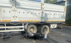 Motosiklet sürücüsü genç, kaza kurbanı oldu