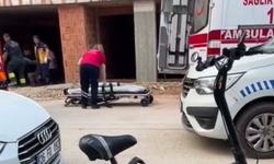 Eskişehir'de inşaatta korkunç kaza: 2 metre yüksekten beton zemine çakıldı!