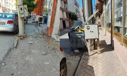 Eskişehir'de kaldırımlarda büyük işgal ve tehlike