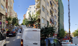 Eskişehir’de inşaat çalışması trafiği felç etti