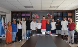 Okulunda tören yapıldı