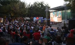 Odunpazarı'nda açık hava film nostaljisi devam ediyor