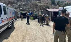 Elazığ'da maden ocağında göçük