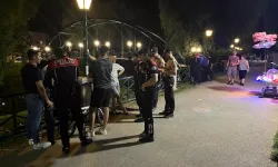 Polis ekipleri park ve bahçelerde uygulama yaptı