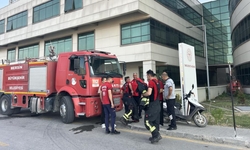 Hastanenin bodrum katından yükselen dumanlar ekipleri alarma geçirdi
