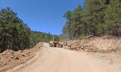 Kırsalda ulaşım rahatlıyor: Mihalıççık’ta yol çalışması