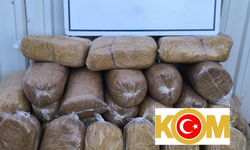 Kaçak tütün operasyonu: 170 kilo tütün ele geçirildi