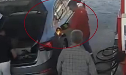 Akaryakıt istasyonunda faciadan dönüldü