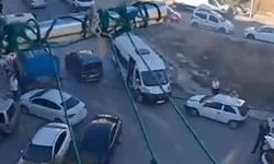 Arnavutköy'de maganda kurşunu paniği kamerada