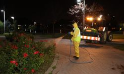 Eskişehir'de gece mesaisi devam ediyor