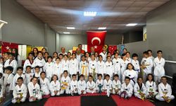 Kuşak imtihanından geçtiler