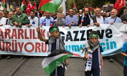 Eskişehir’de binlerce kişi Gazze için yürüdü