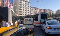 Eskişehir’de bir ayna yüzünden trafik felç oldu