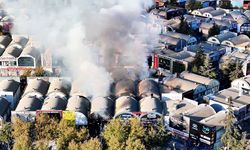 Bağcılar İSTOÇ'ta yangın: 17 işyeri hasar gördü