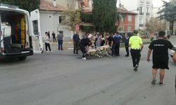 Isparta’da hafif ticari araçla motosiklet çarpıştı