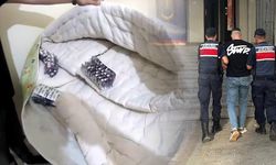 Yorganın arasına gizlediği uyuşturucu haplarla yakalanan 19 yaşındaki şüpheli tutuklandı