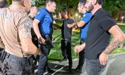 Polis ve bekçilerin alkollü şahıslarla imtihanı karakolda bitti